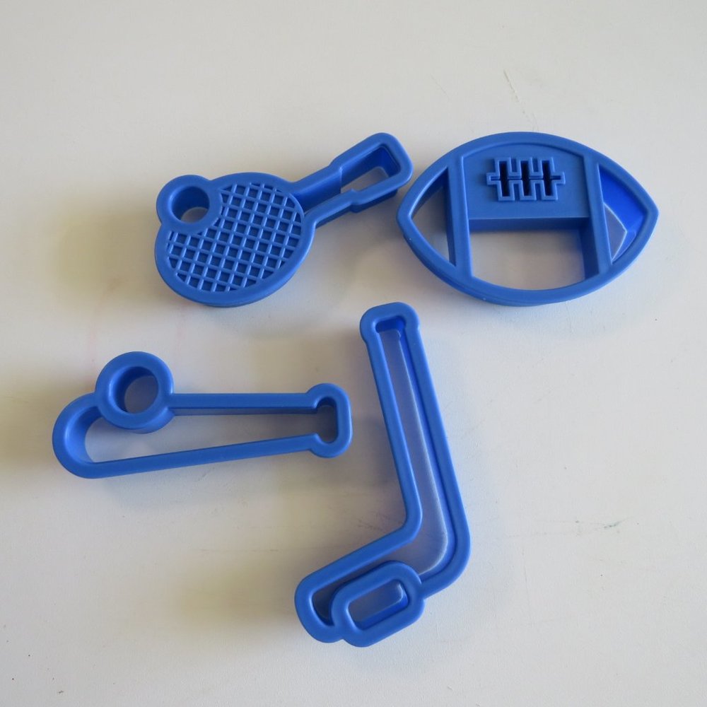 Sports Cookie Cutters FOOTBALL BASEBALL HOCKEY TENNIS